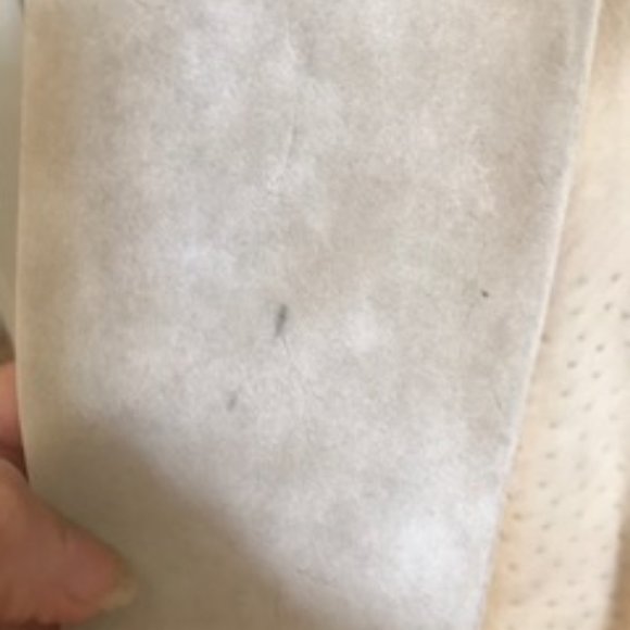 Gucci Albino Suede with Ostrich Cut Detail Coat - Picture 14 of 16